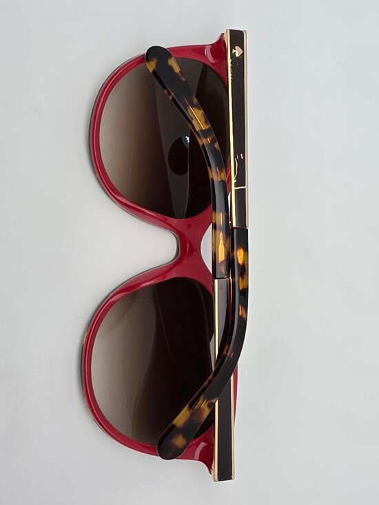 Kate Spade New York Amaya Havana Pink Frame Brown Gradient Lens Sunglasses 53mm main image 13